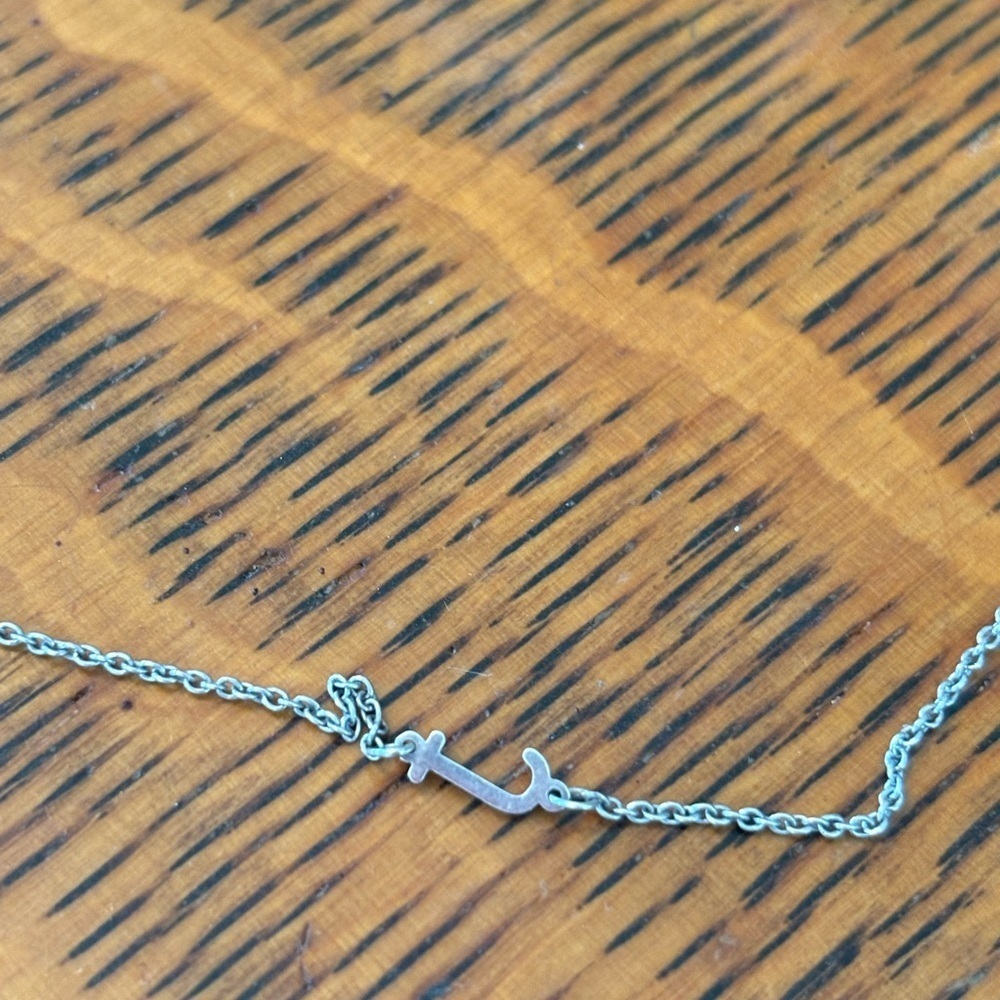 Silver 925  Anchor Necklace